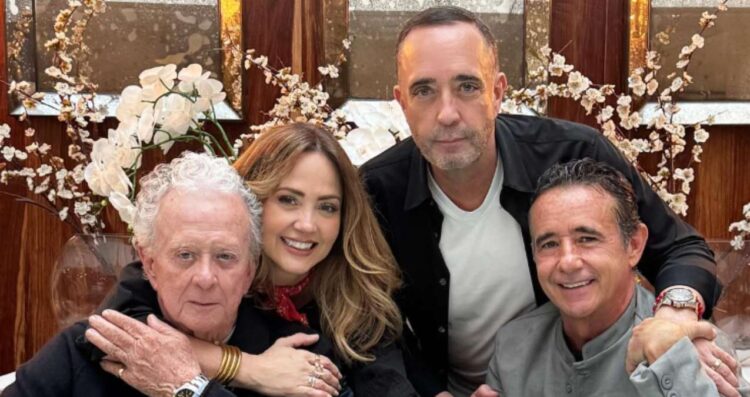 Andrea Legarreta celebra la vida con su familia en emotivo doble cumpleaños