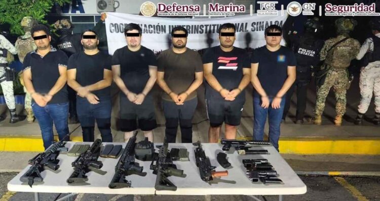 Arrestan a 6 presuntos integrantes de “Los Chapitos”; su líder ‘El Morral’ perdió la vida tras atacar a la autoridad