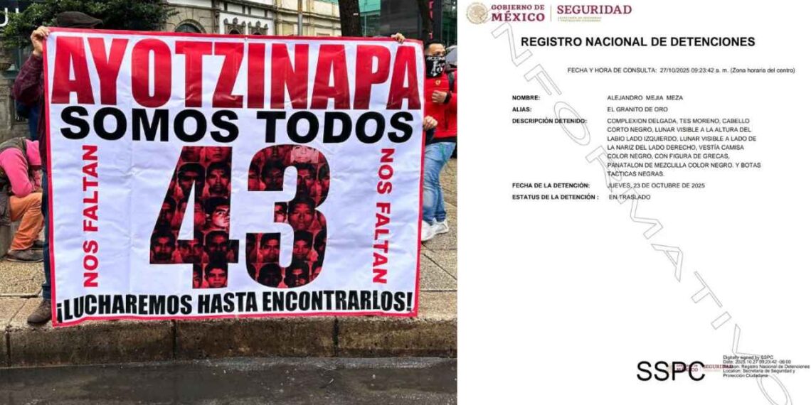 Arrestan a Alejandro “N”, alias “El Granito de Oro”, expolicía de Iguala y presunto implicado en el Caso Ayotzinapa