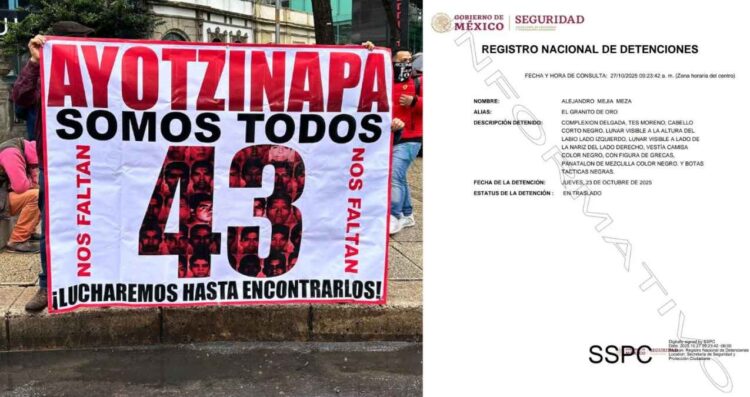 Arrestan a Alejandro “N”, alias “El Granito de Oro”, expolicía de Iguala y presunto implicado en el Caso Ayotzinapa