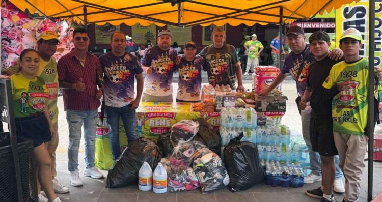 Tampico recolectar ayuda familias afectadas