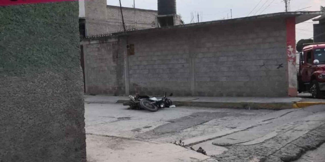 Asesinan a motociclista en Ecatepec