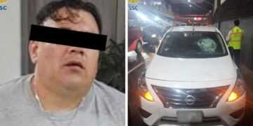 automovilista detenido atropellar agente SSC