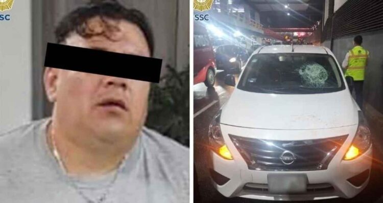 automovilista detenido atropellar agente SSC