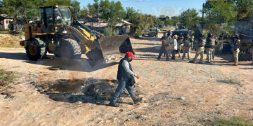 Autoridades realizan desalojo en colonia de Reynosa, Tamaulipas;