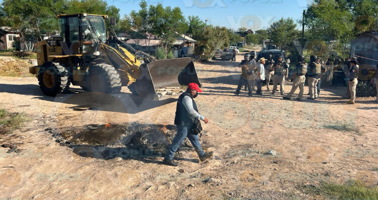 Autoridades realizan desalojo en colonia de Reynosa, Tamaulipas;