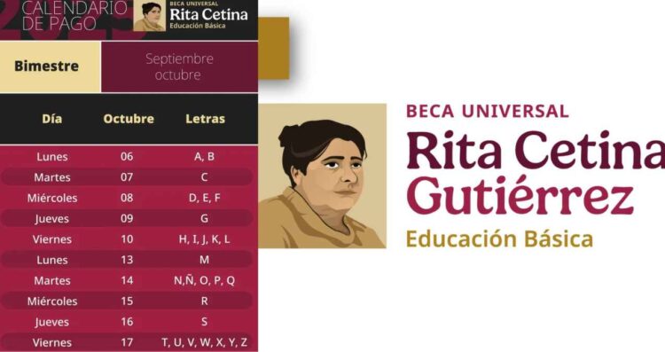 Beca Rita Cetina 2025: ¿Quiénes reciben su pago este 10 de octubre?