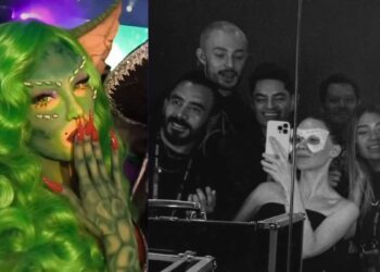 Belinda deslumbra con fiesta de disfraces inspirada en gremlins