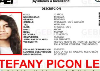 Buscan a adolescente desaparecida en Ejido de Galeana, Nuevo León