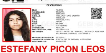 Buscan a adolescente desaparecida en Ejido de Galeana, Nuevo León