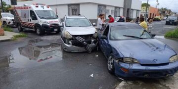 considerables daños choque Linares