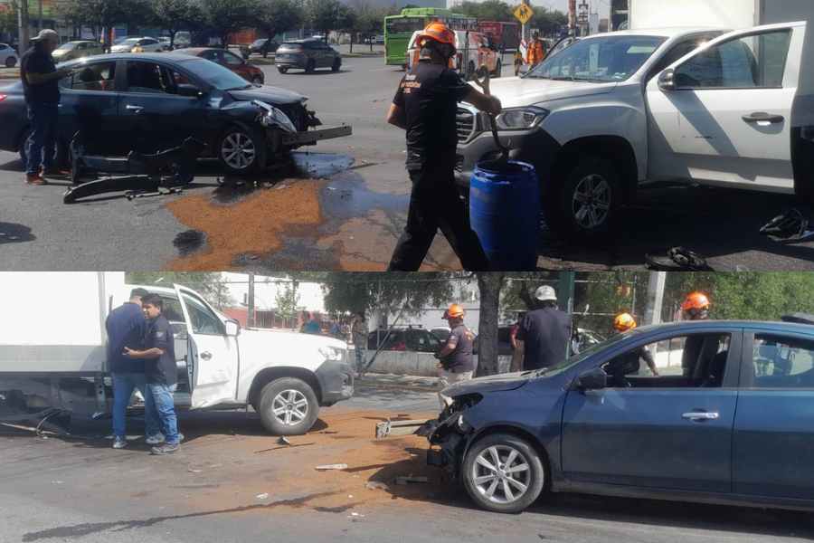 Choque múltiple en Guadalupe (1)