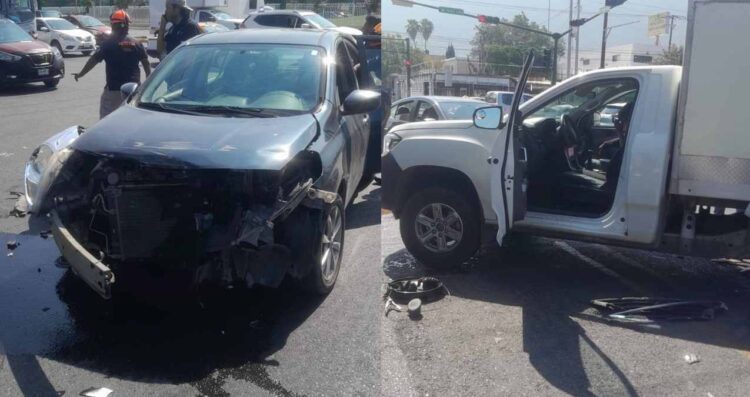 Choque múltiple en Guadalupe