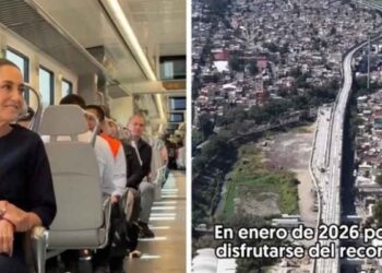 Claudia Sheinbaum anuncia pruebas del Tren México-Toluca en tramo final