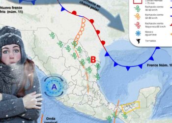 Clima en México 27 de octubre