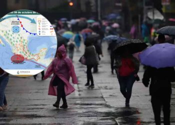 Clima en México 9 de octubre
