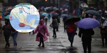 Clima en México 9 de octubre