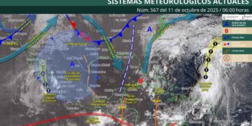Clima en México hoy sábado