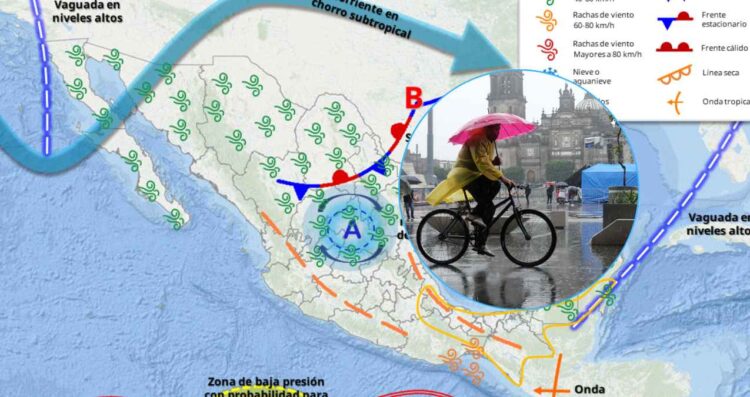 Clima en México octubre