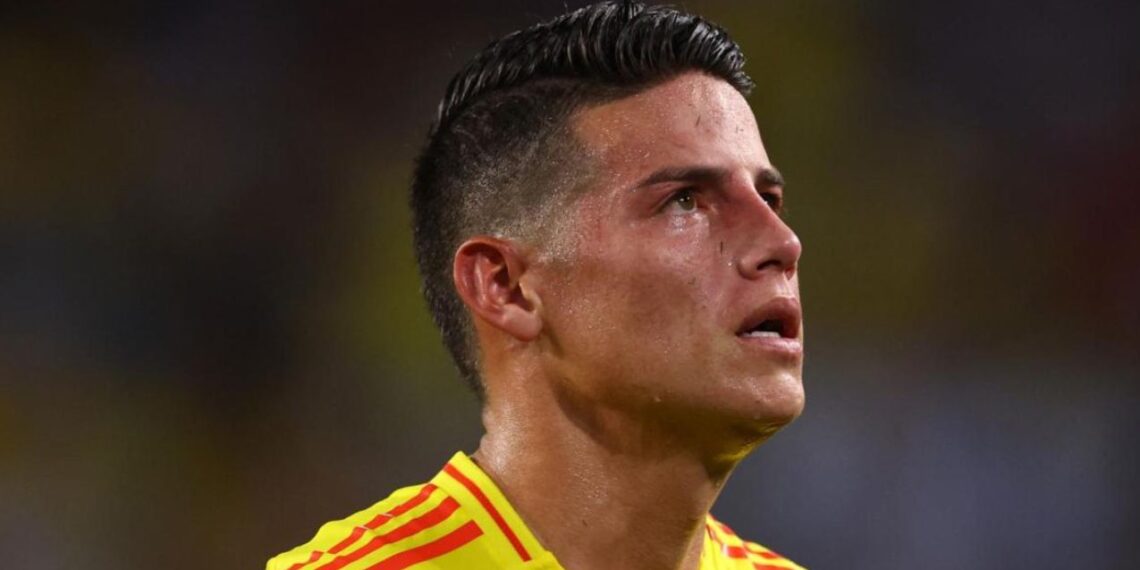 Colombia convoca a James Rodríguez, Mier y Angulo para enfrentar a México y Canadá