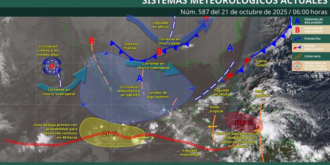 ¿Cómo afectará la llegada de un nuevo frente frío a México?