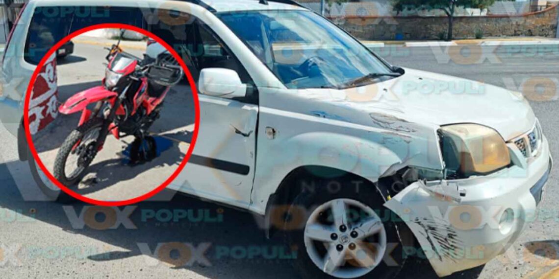 Conductor provoca accidente en Victoria