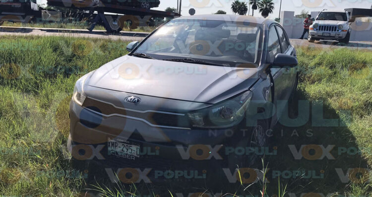 Conductora provoca choque al incorporarse sin precaución en Ciudad Victoria, Tamaulipas
