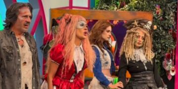 Conductores del programa Hoy sorprenden con disfraces 