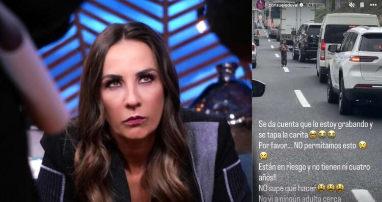 Consuelo Duval denuncia trabajo infantil en calles de la CDMX