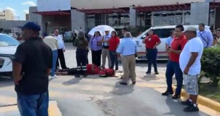 Dama atropella a trabajador en Matamoros