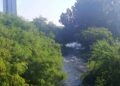 Después de meses seco, el río San Marcos recupera su cauce en Ciudad Victoria, Tamaulipas