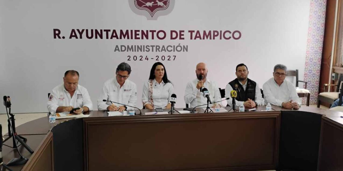 El río Pánuco avanza hacia Tampico y Altamira