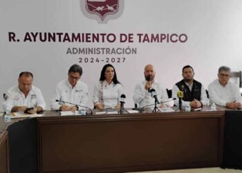 El río Pánuco avanza hacia Tampico y Altamira