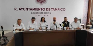 El río Pánuco avanza hacia Tampico y Altamira