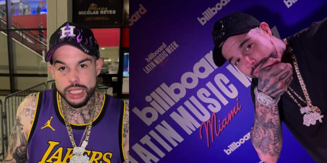 Emiliano Aguilar enfurece tras quedar fuera de los Premios Billboard 2025