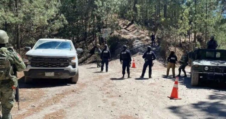 policías enfrentamiento Moris Chihuahua