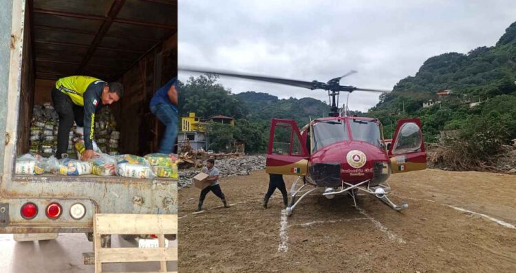 Envía Tamaulipas apoyo a población afectada por lluvias en Veracruz