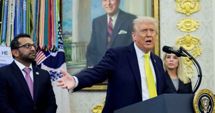 Estados Unidos detiene a más de 3 mil miembros de cárteles en un mes, reporta Donald Trump