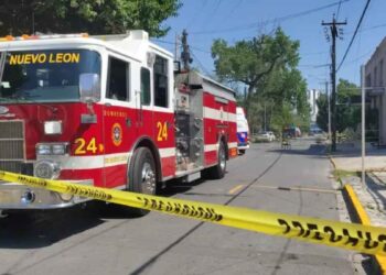 Explosión eléctrica en Monterrey