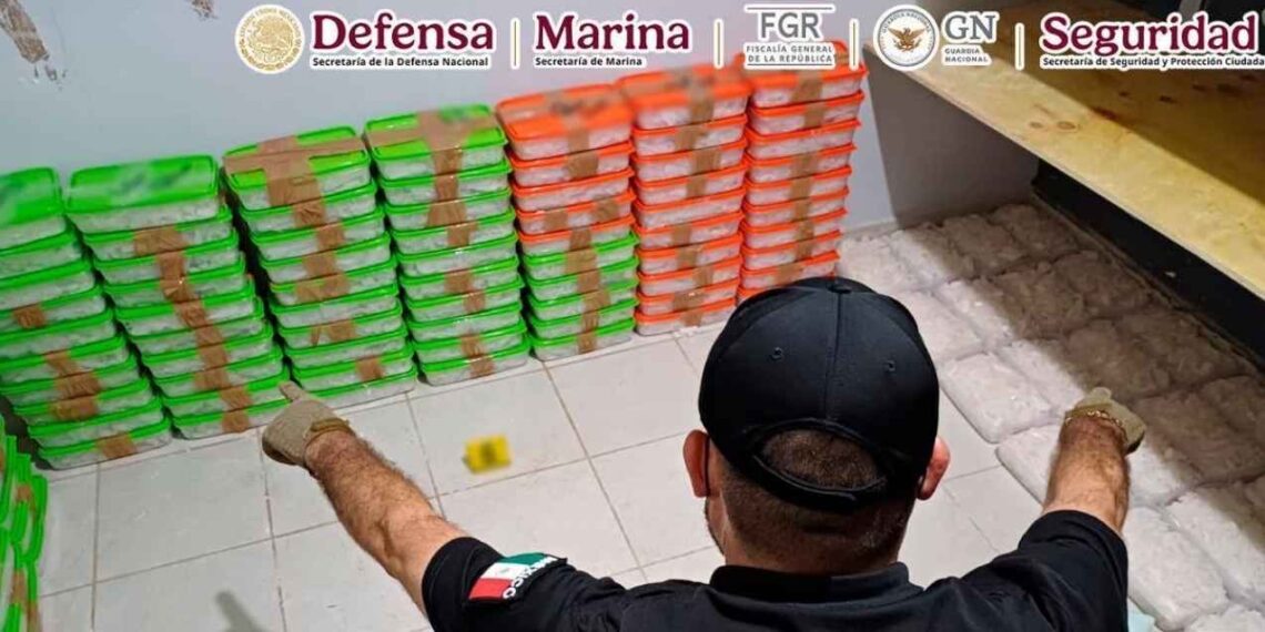 FGR metanfetamina Sinaloa