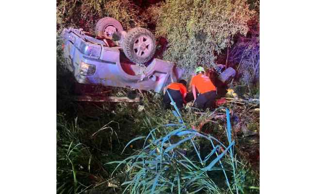 Fatal volcadura en Cadereyta, Nuevo León deja un conductor sin vida