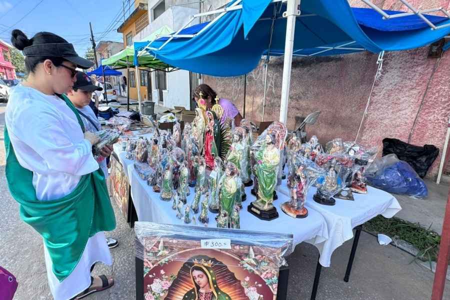 Fieles llenan calles de Tampico, Tamaulipas, para celebrar a San Judas Tadeo