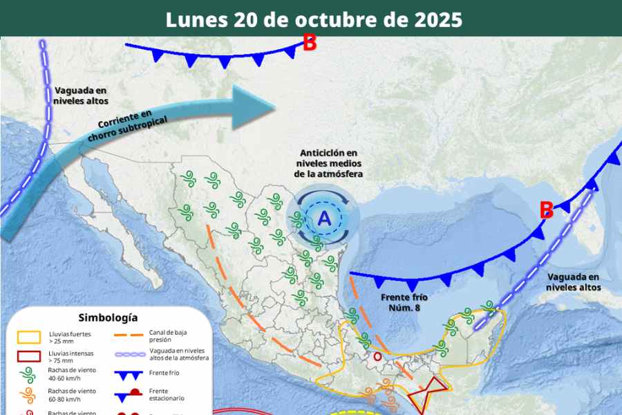 Frente Frío 8 a México (1)