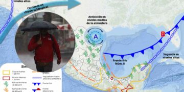 Frente Frío 8 a México