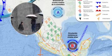 Frío lluvias en México