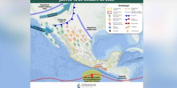 Frío lluvias intensas en México