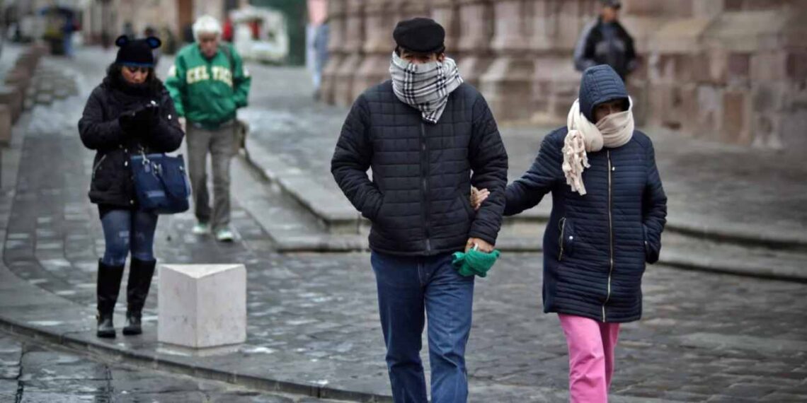 Frío y lluvias en México