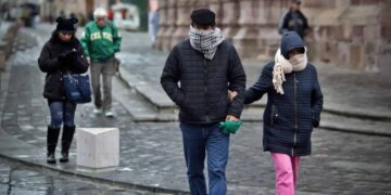 Frío y lluvias en México