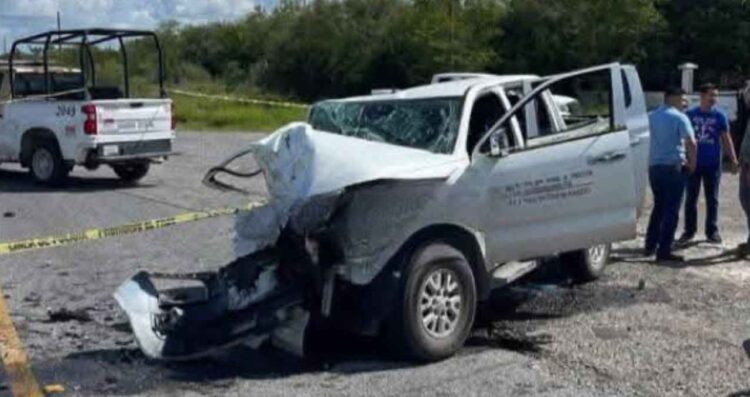 Fuerte accidente Cruillas-Burgos