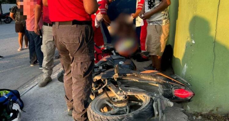 accidente de motocicletas Linares